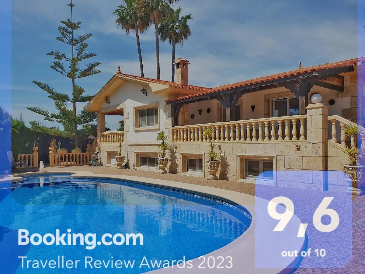 Villa Tres Palmeras muy cerca de Albir y Benidorm L'Alfas del Pi
